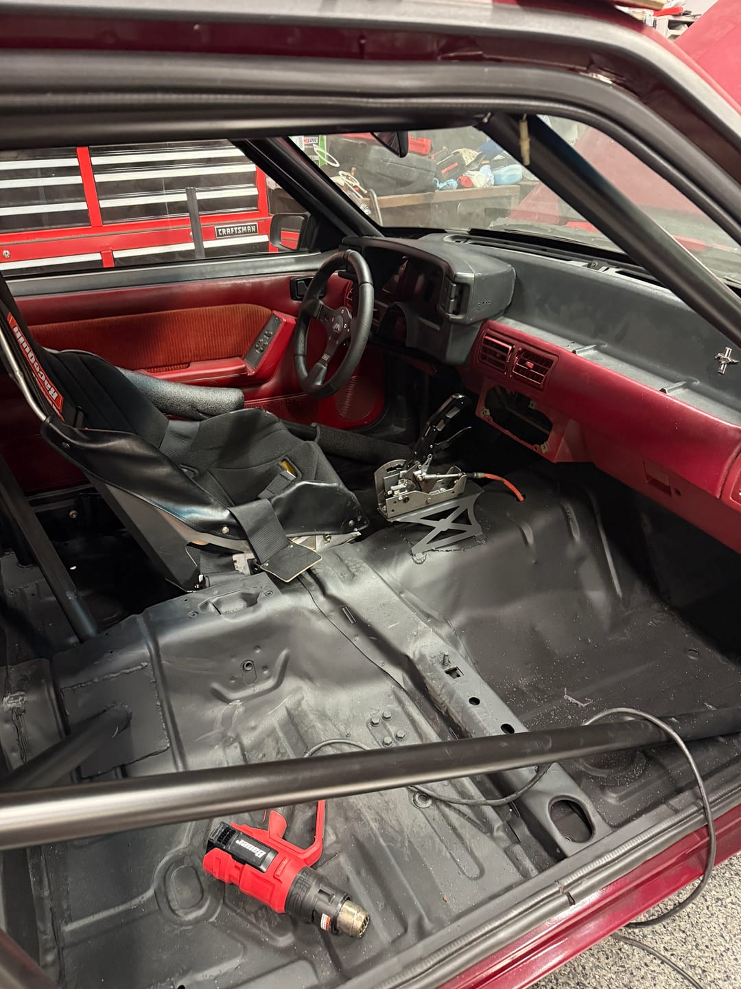 Customer photo review of 1979-93 Ford Fox Body Mustang Chromoly Lightweight Steering Column (& 15-10002)