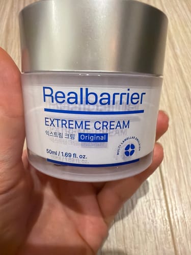 Customer photo review of Lamelārais aizsargkrēms sejai Real Barrier Extreme Cream