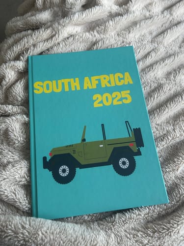 Customer photo review of Custom Travel Book