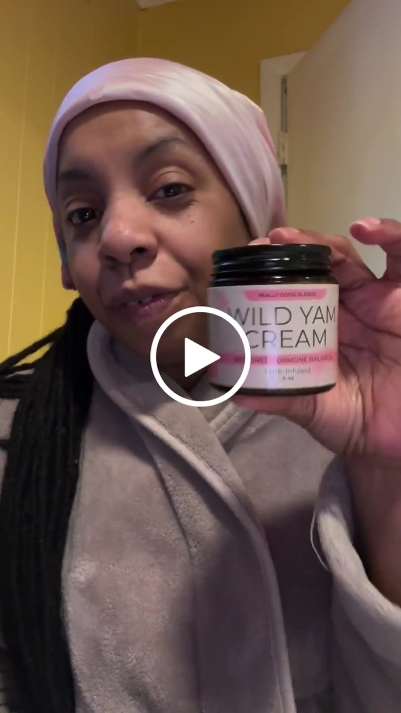 Customer video review of Wild Yam Cream (Unscented/Herb-Infused) - 4 oz