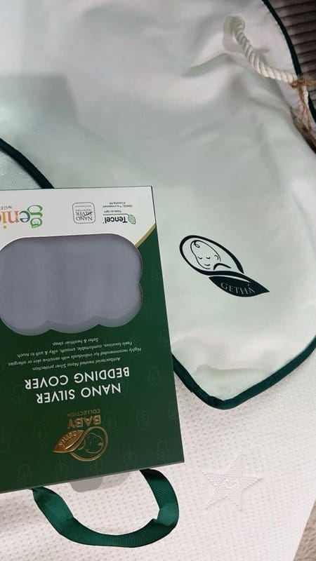 Customer photo review of Getha 100% Natural Latex Baby Pillow