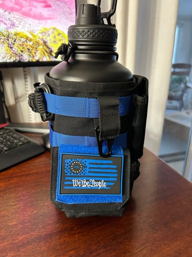 Customer photo review of 64oz Battle Bottle Water Bottles