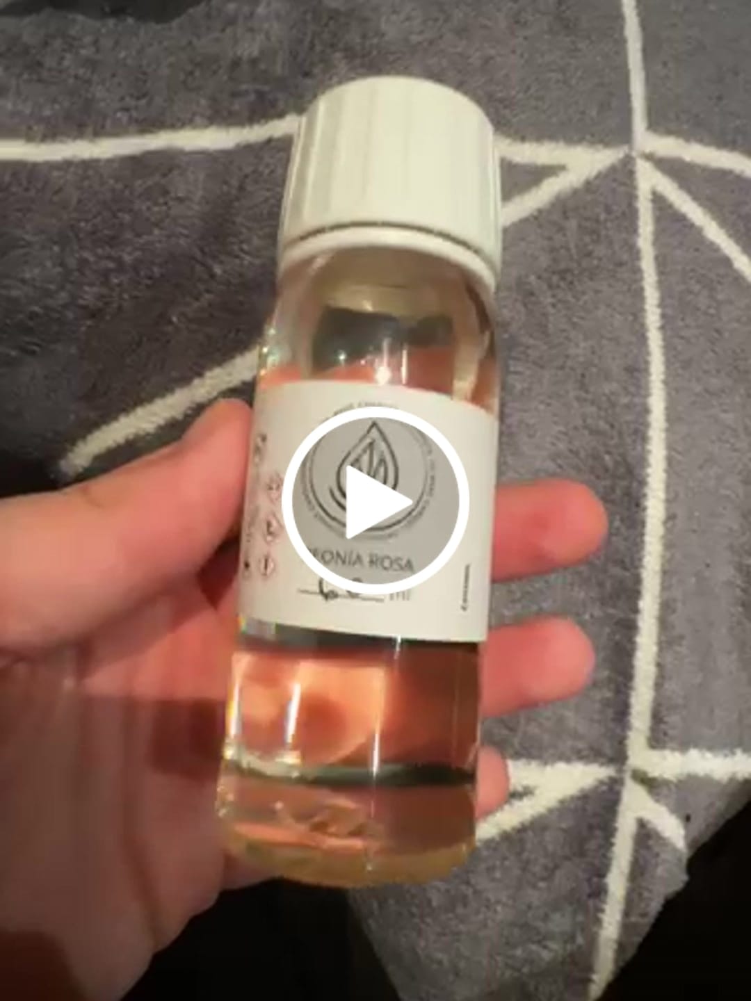 Customer video review of Fragancia PEONÍA ROSA
