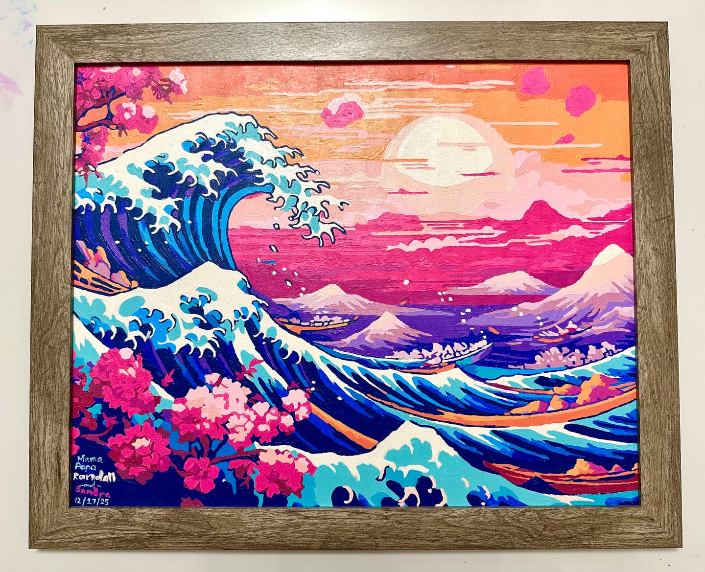 Customer photo review of Wave of Kanagawa