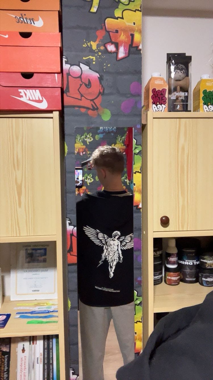 Customer photo review of Victory Hoodie