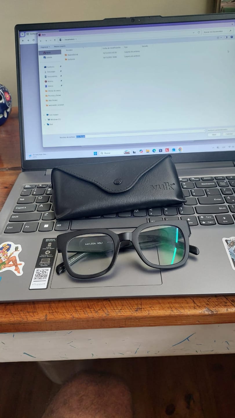 Customer photo review of LENTES BLUE LIGHT