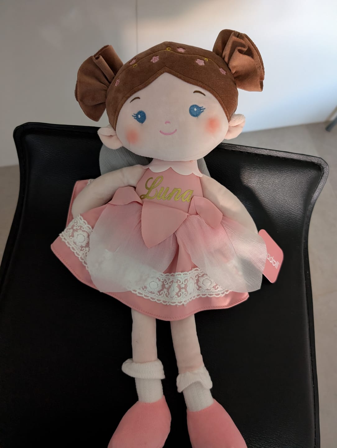 Customer photo review of Personalized Flora Belle - Valentine's Day Special