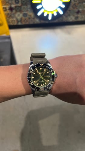 Customer photo review of Longines Hydro Conquest Automatic Men's 41mm Watch L3.790.4.06.2