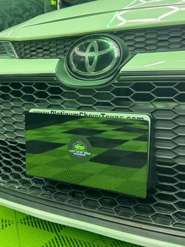 Customer photo review of 100 2.5" Custom Holographic Stickers