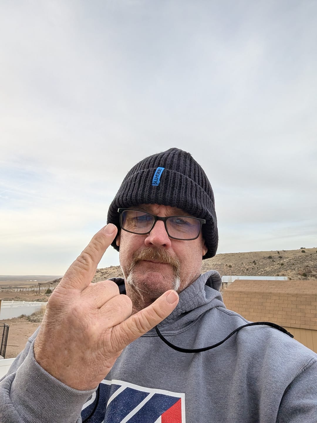 Customer photo review of 80eighty® Onyx Beanie