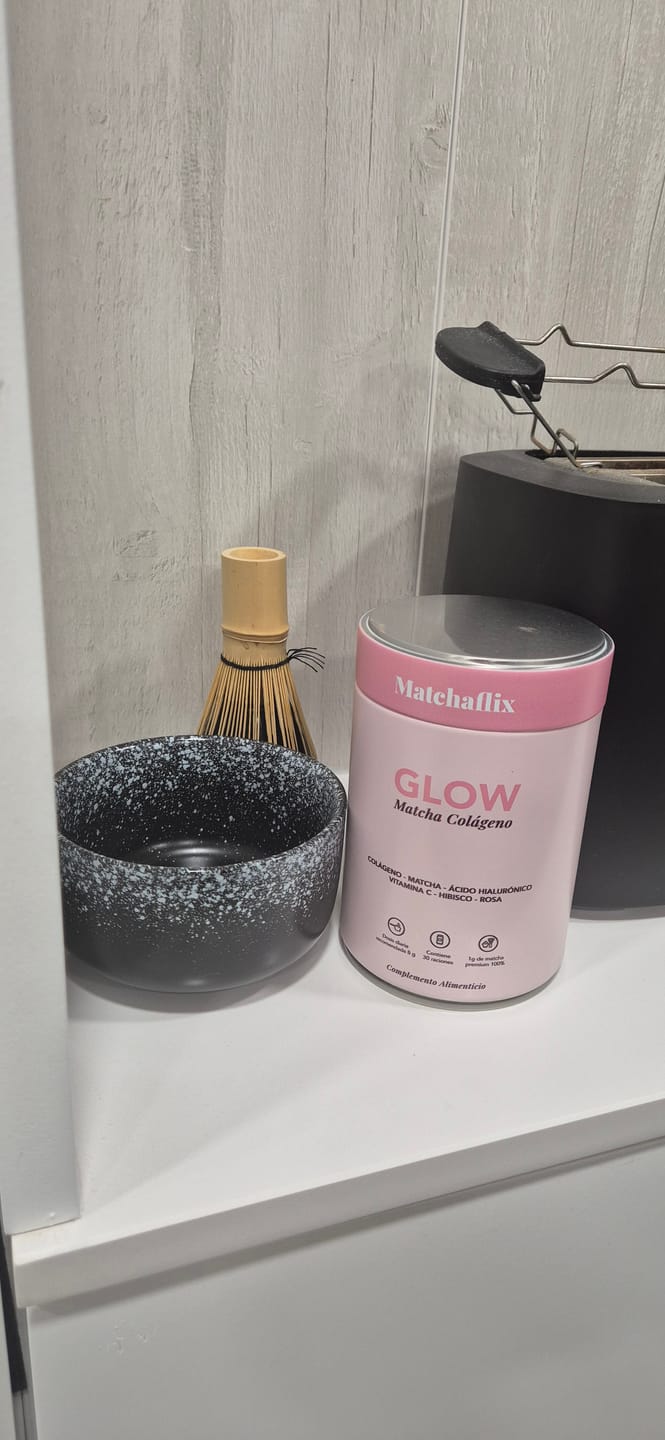 Customer photo review of Té Matcha con Colágeno