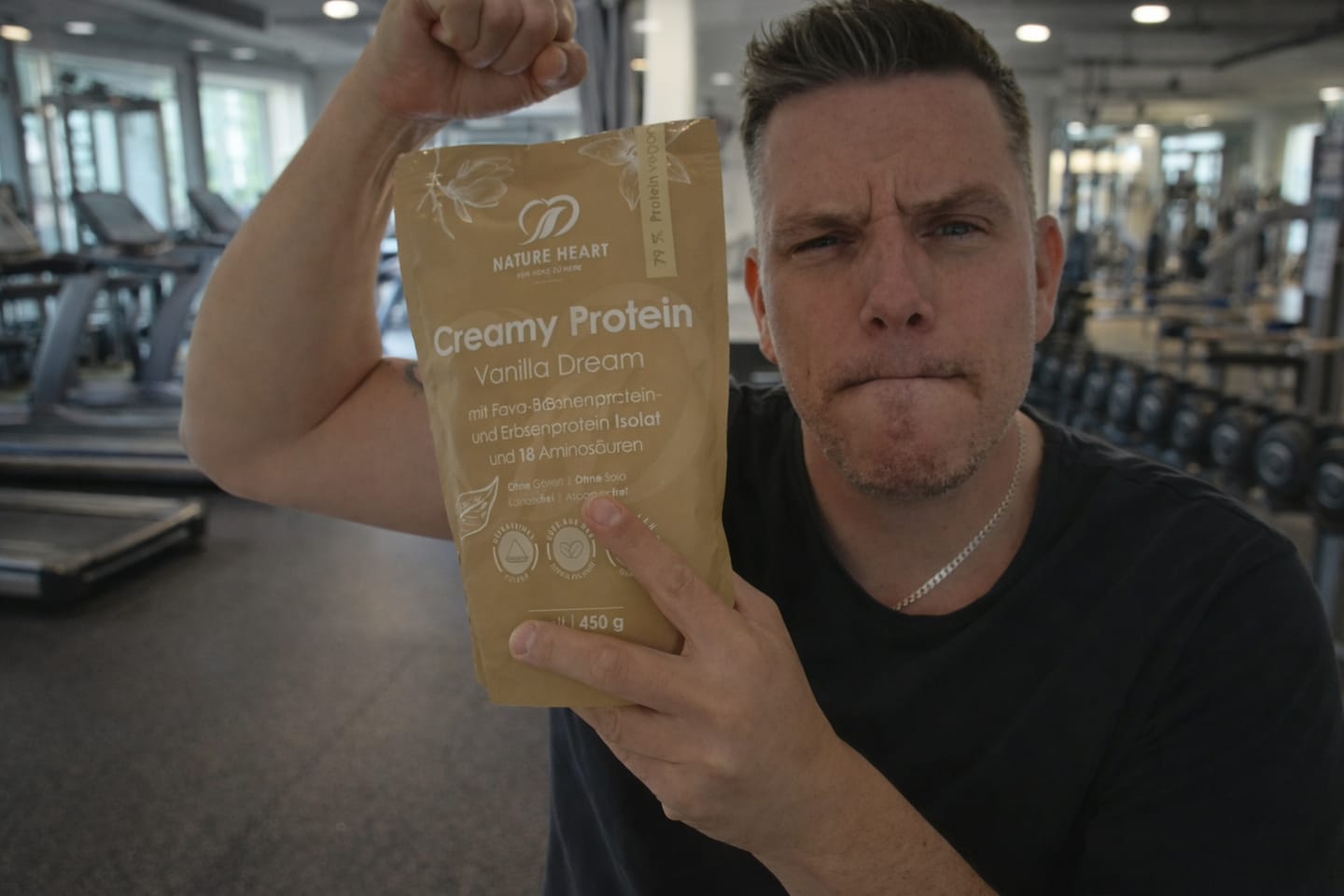 Customer photo review of Creamy Protein Vanilla Dream