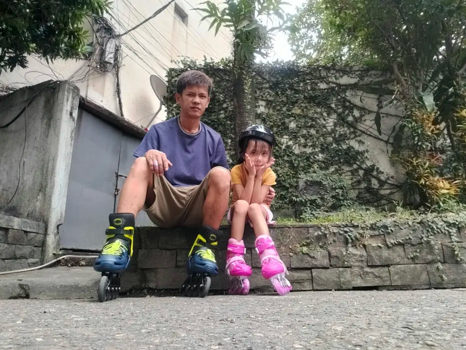 Customer photo review of Verstellbare Inline Skates – Leuchtrollen (Kinder & Erwachsene)
