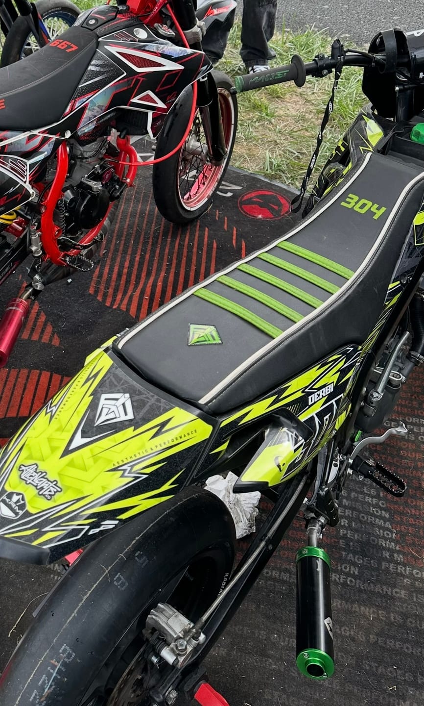 Customer photo review of Kit déco 100% personnalisable 50cc
