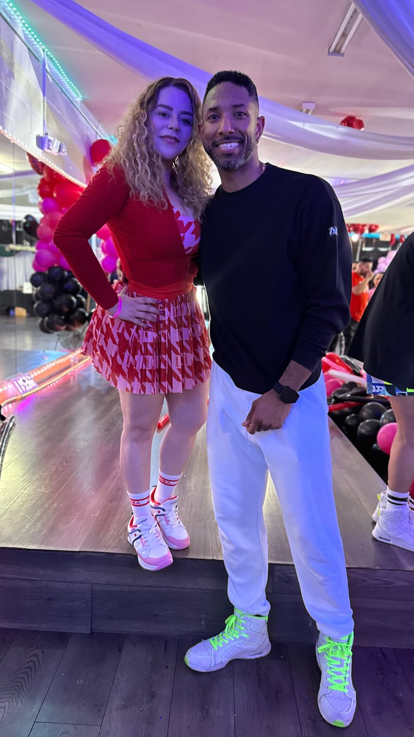 Customer photo review of Zumba Train Street - White/Pink