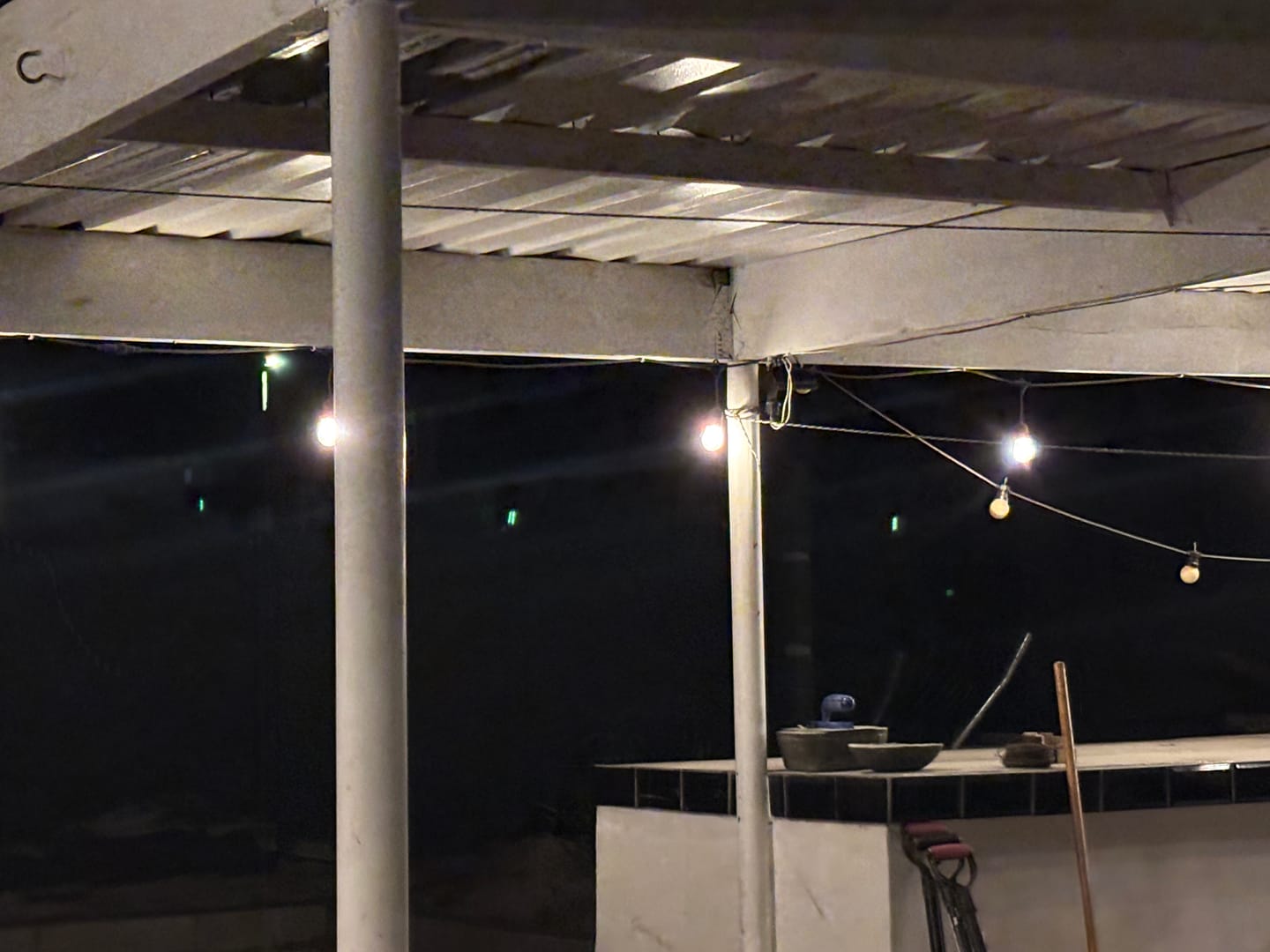 Customer photo review of Plug-In Festoon Bulb String Lights