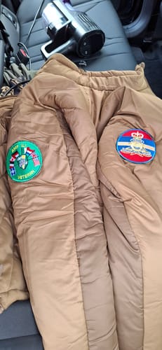 Customer photo review of AMF (L) Veteran Embroidered Badge