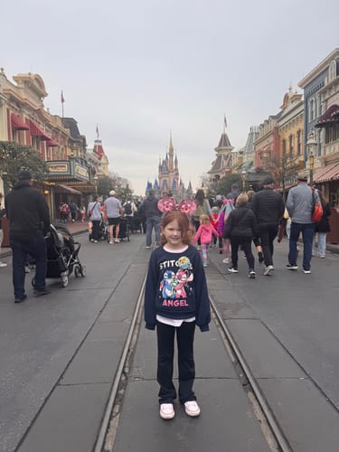 Customer photo review of Angel Mickey Ears