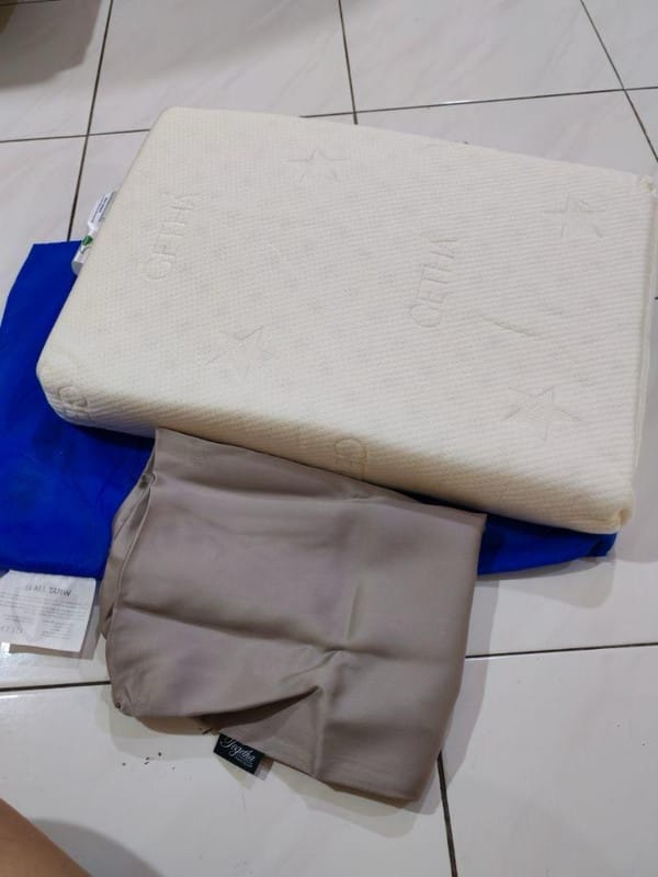 Customer photo review of Getha Sleepy Kids Latex Pillow