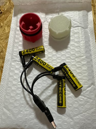 Customer photo review of NH2400 (AA - 2400mAh - 1.5V)