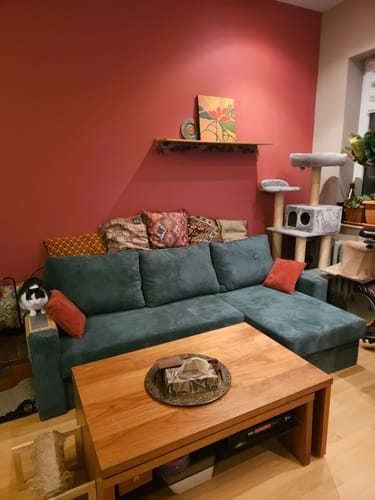 Customer photo review of Narożnik NEO BP sztruks