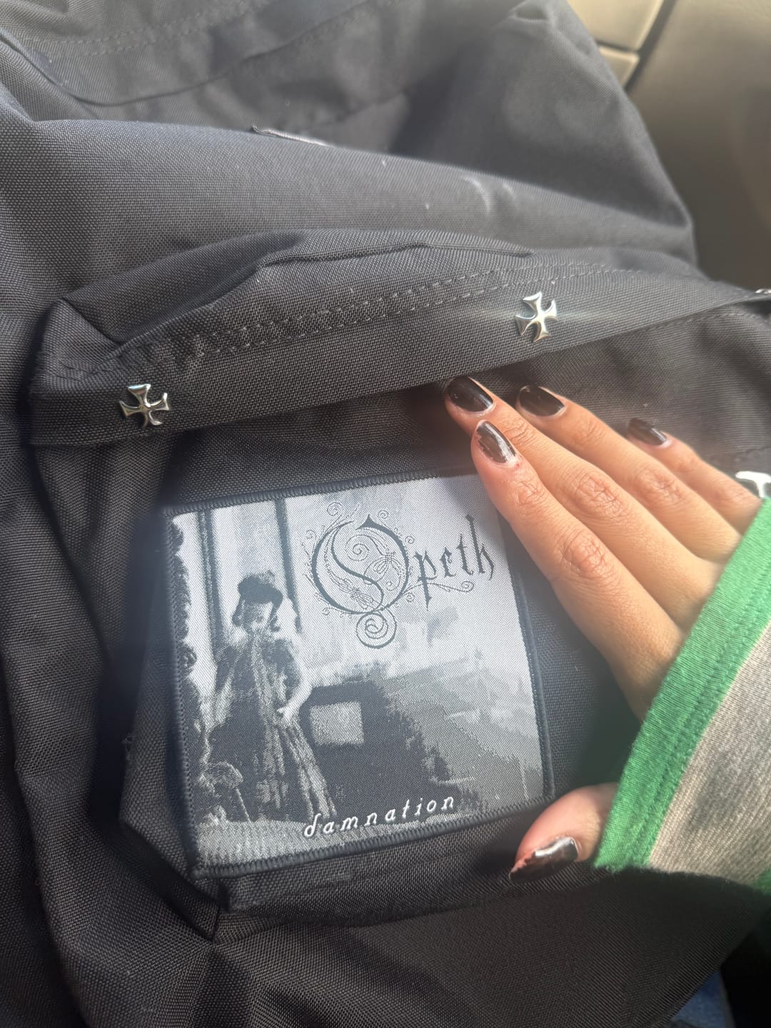Customer photo review of Opeth - Damnation - Square Patch