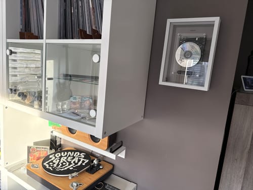 Customer photo review of M1 Music Frame CD Player
