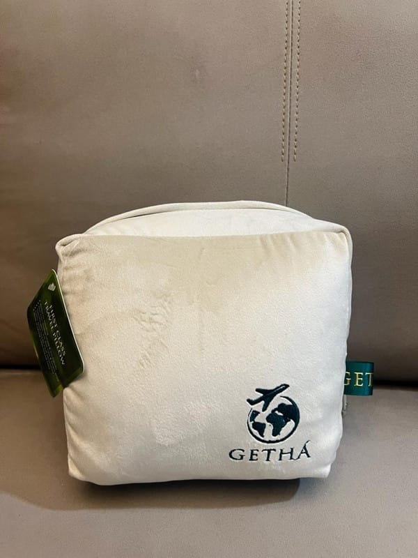 Customer photo review of Getha First Class Travel Latex Pillow