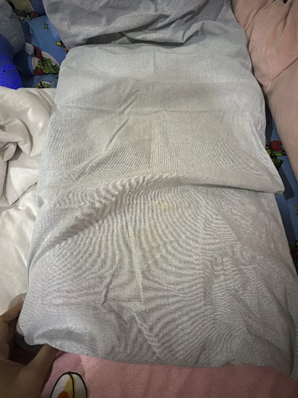 Customer photo review of Getha 100% Natural Latex Baby Pillow