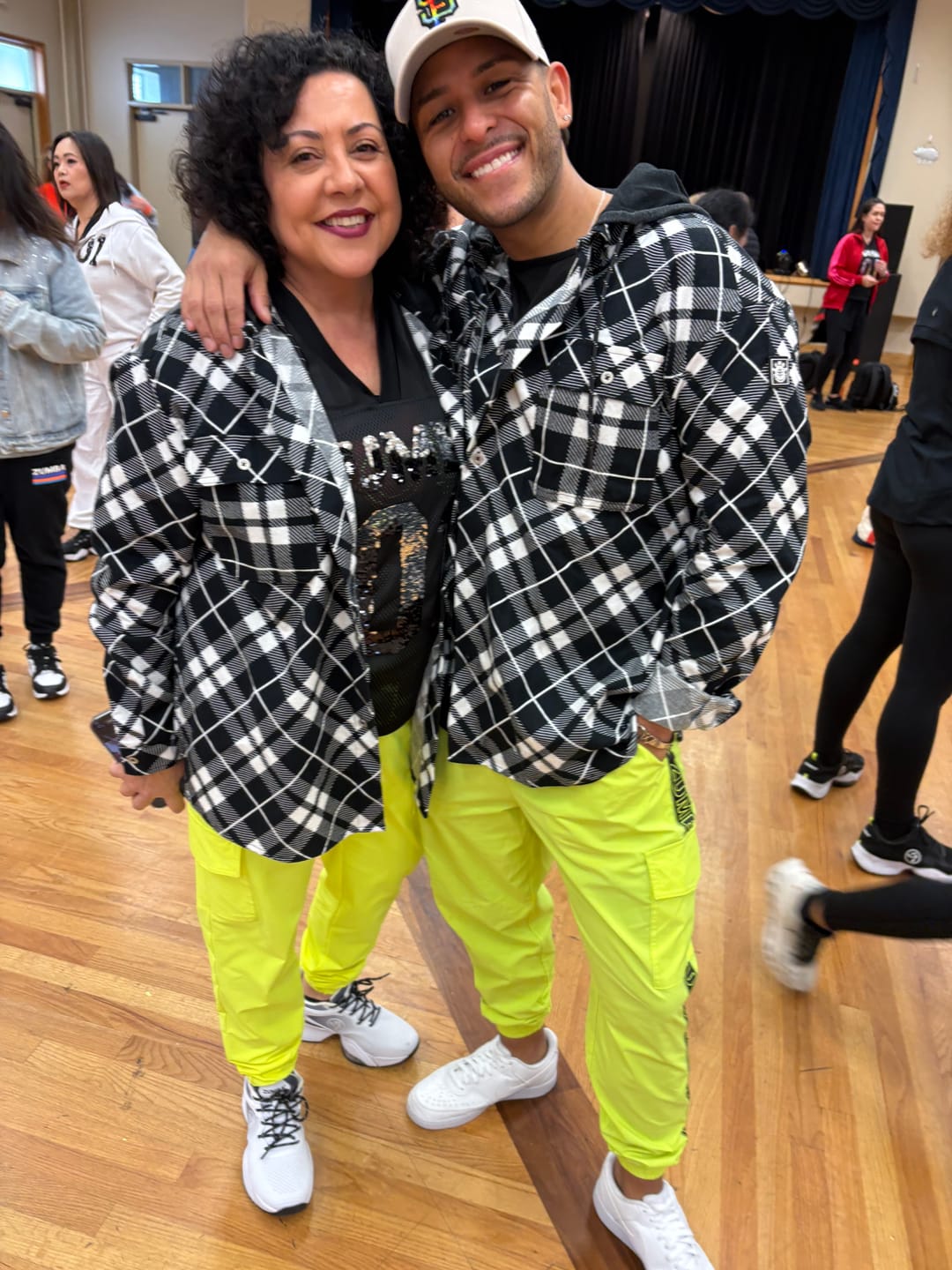 Customer photo review of Eastern Flavor Flannel Shacket With Hood