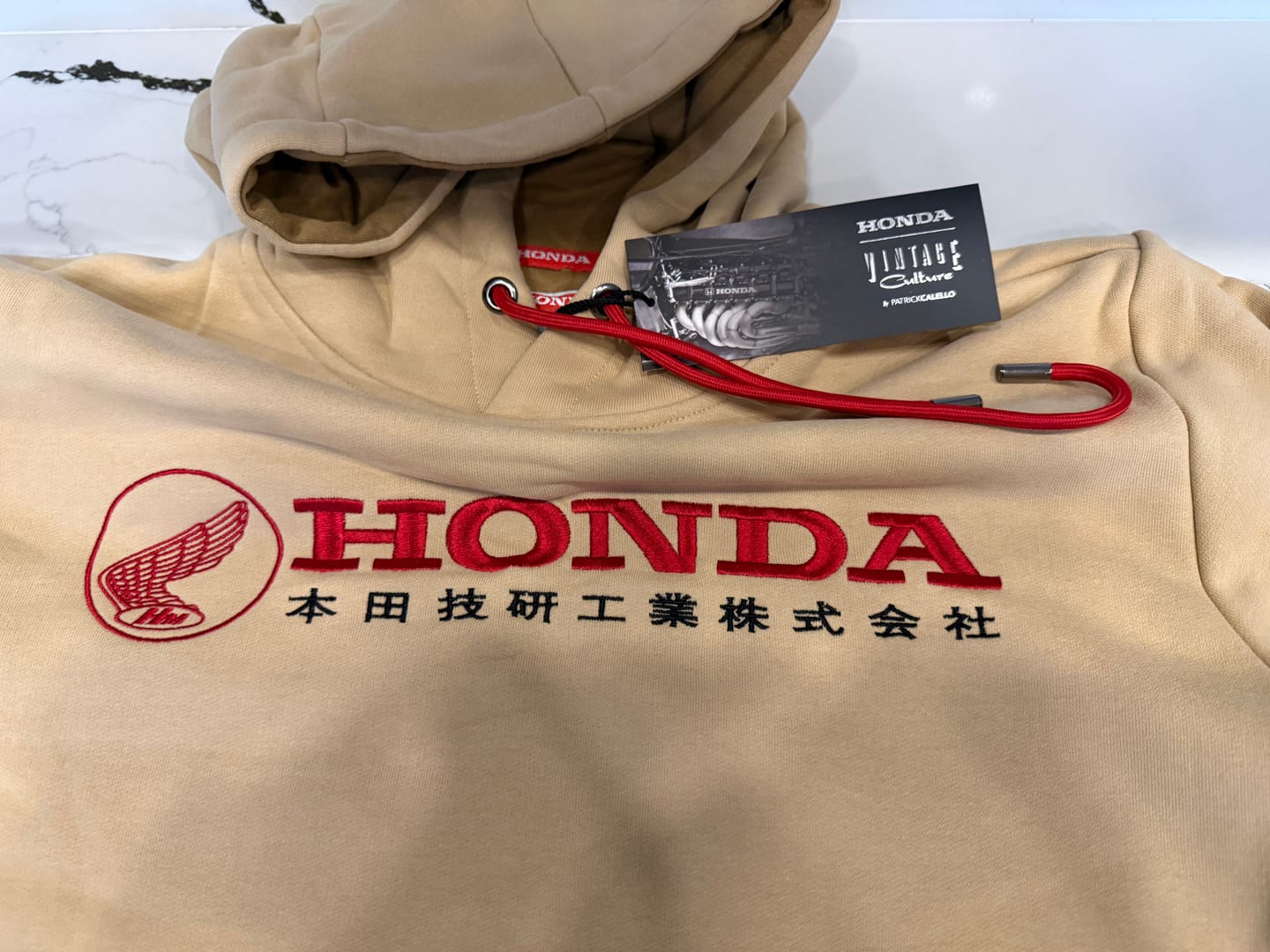 Customer photo review of 1964 Honda Brand Hoodie