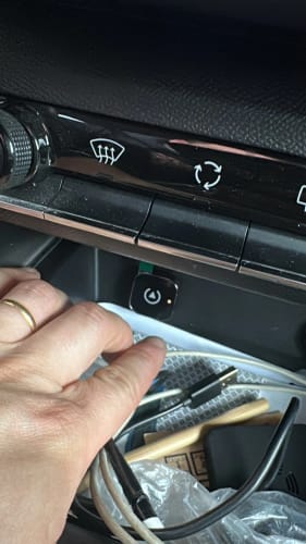 Customer photo review of 2in1 Wireless CarPlay Adapter Android Auto Wired to Wireless Automatic Connection AI Smart Box for All Cars With Wired CarPlay