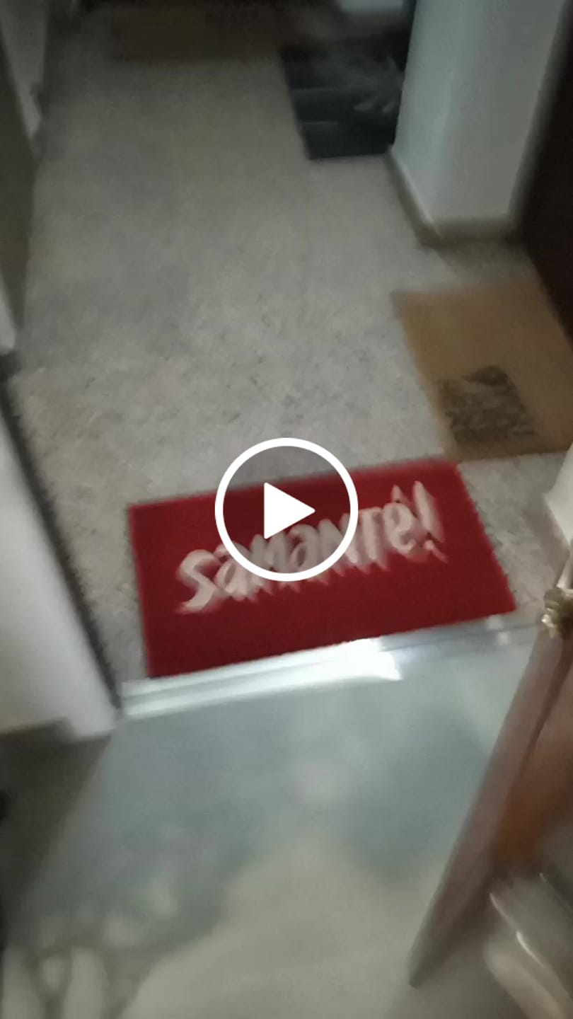 Customer video review of Felpudo original Samanté!