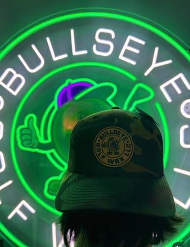 Customer photo review of Premium Custom Leather Patch Hats (Wholesale)