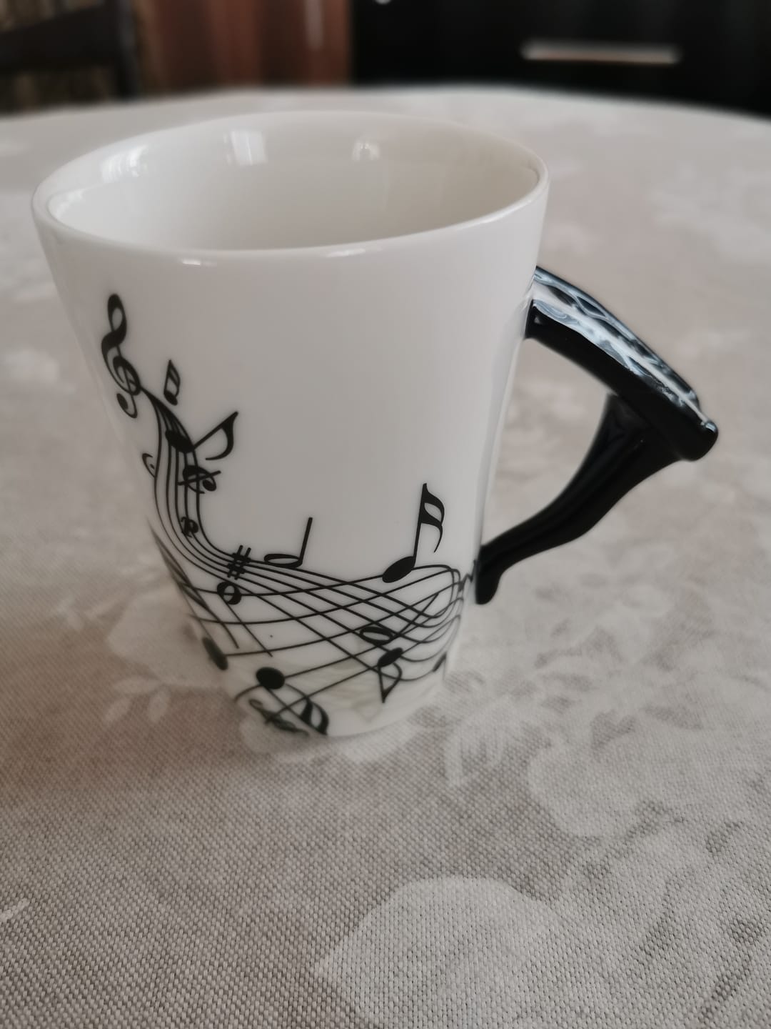 Customer photo review of Originelle Tasse – Klavier