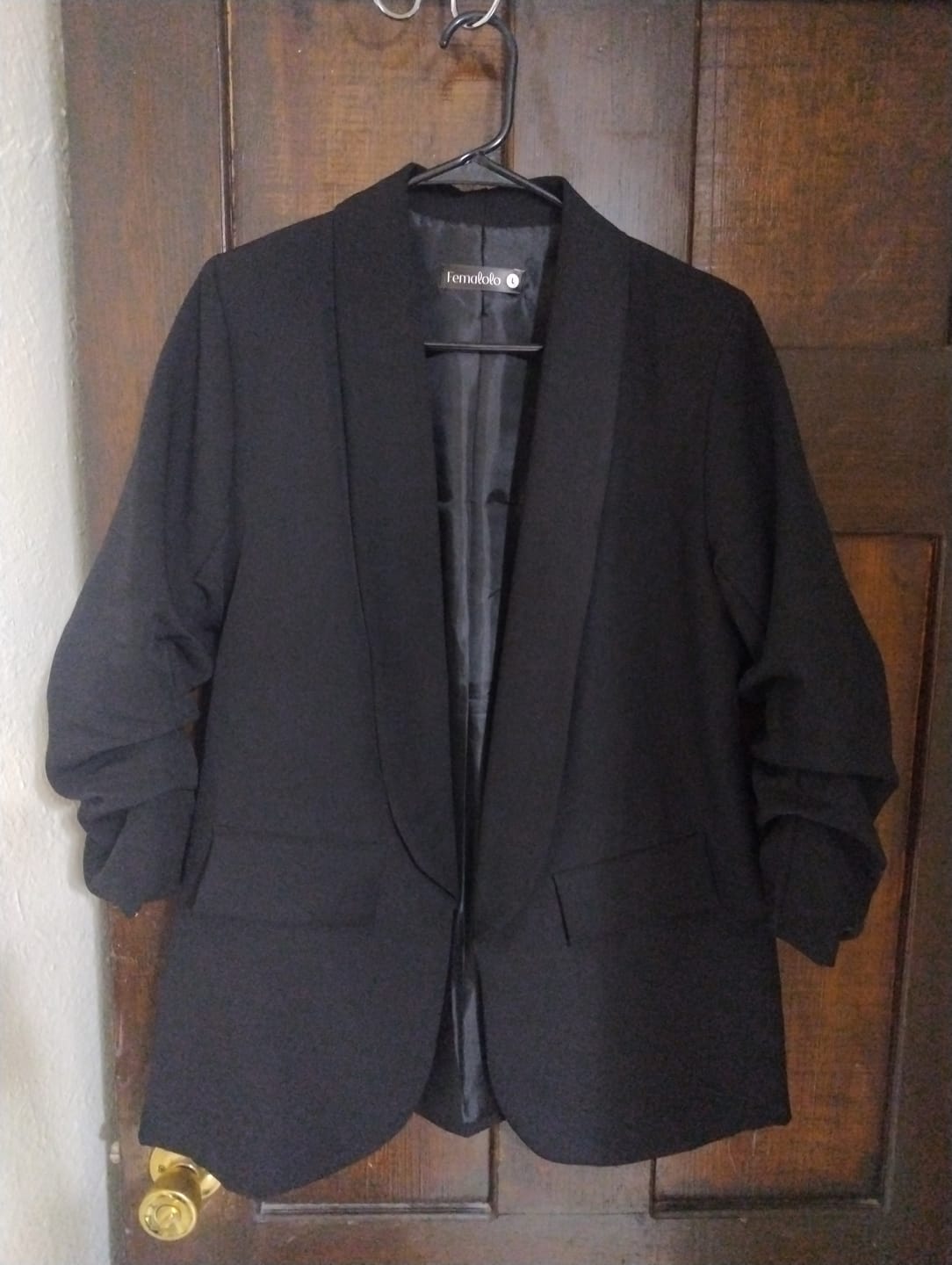 Customer photo review of Blazer Coddy Negro