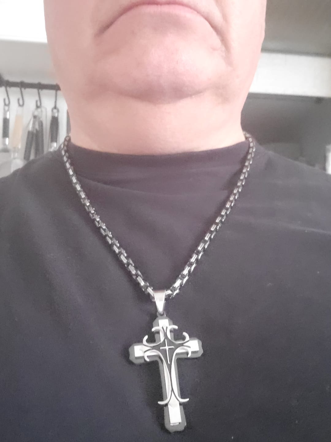 Customer photo review of Collier Croisé de l'Espoir