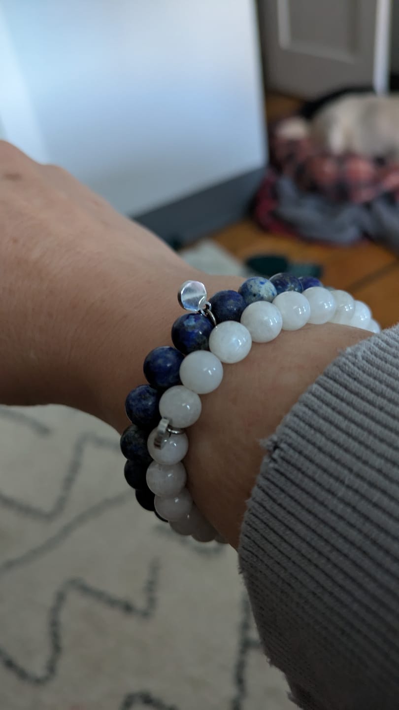 Customer photo review of Moonstone Bracelet