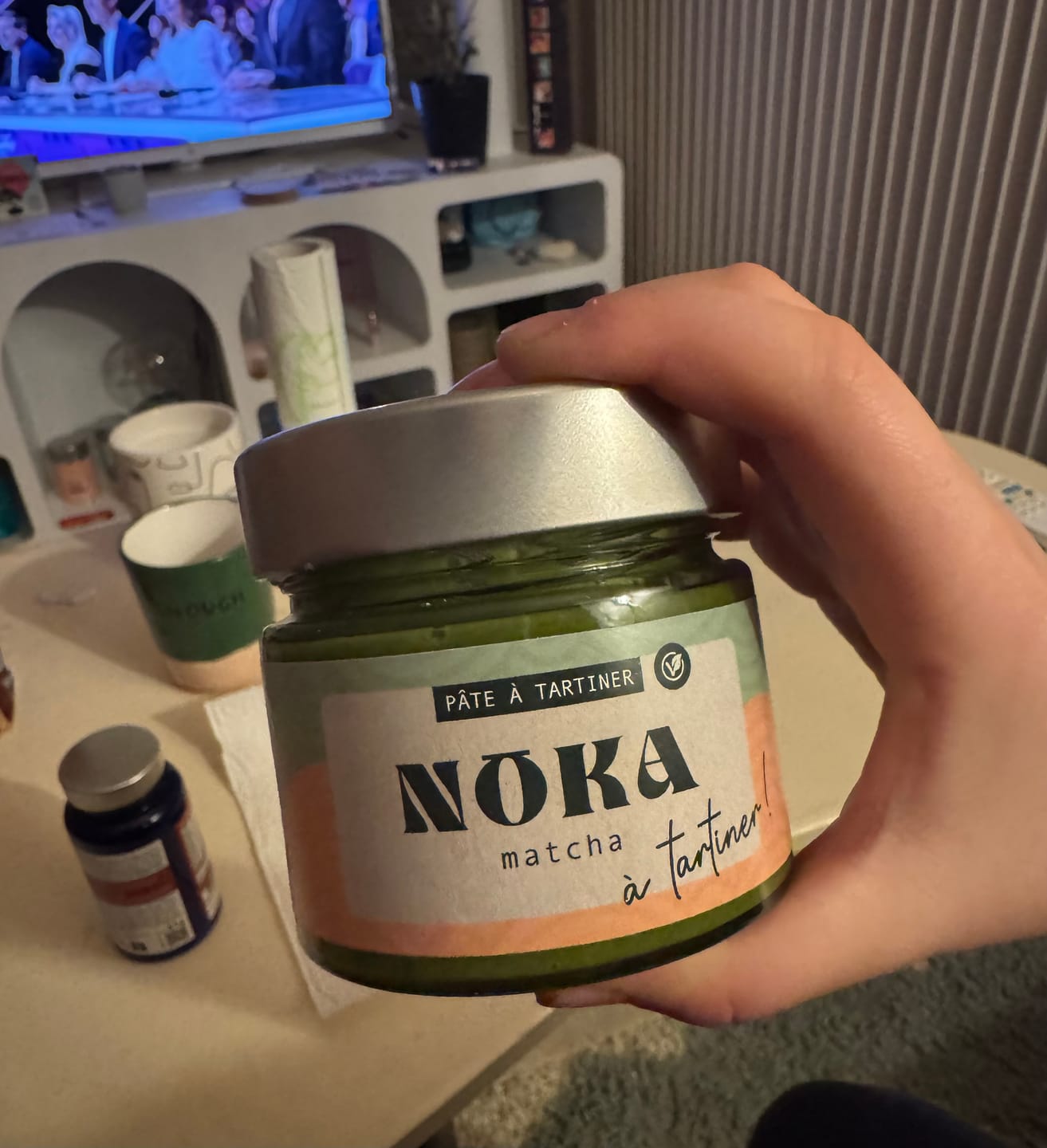 Customer photo review of Noka à tartiner - Pâte à tartiner vegan au matcha