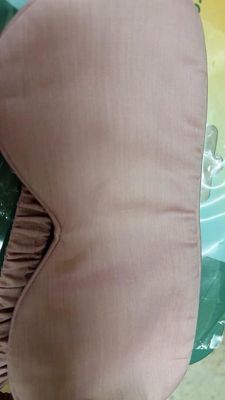 Customer photo review of Zero Carbon TENCEL™ Eye Mask