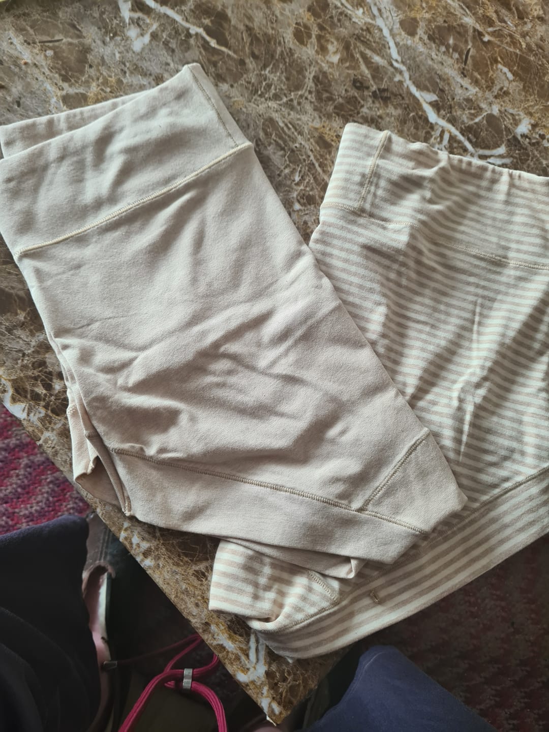 Customer photo review of 6 Pieces Women Stripe High Waist Underwear