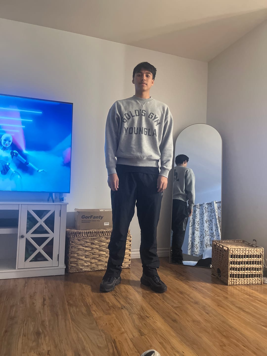 Customer photo review of 5166 - Gold's Iron Legacy Vintage Crewnecks