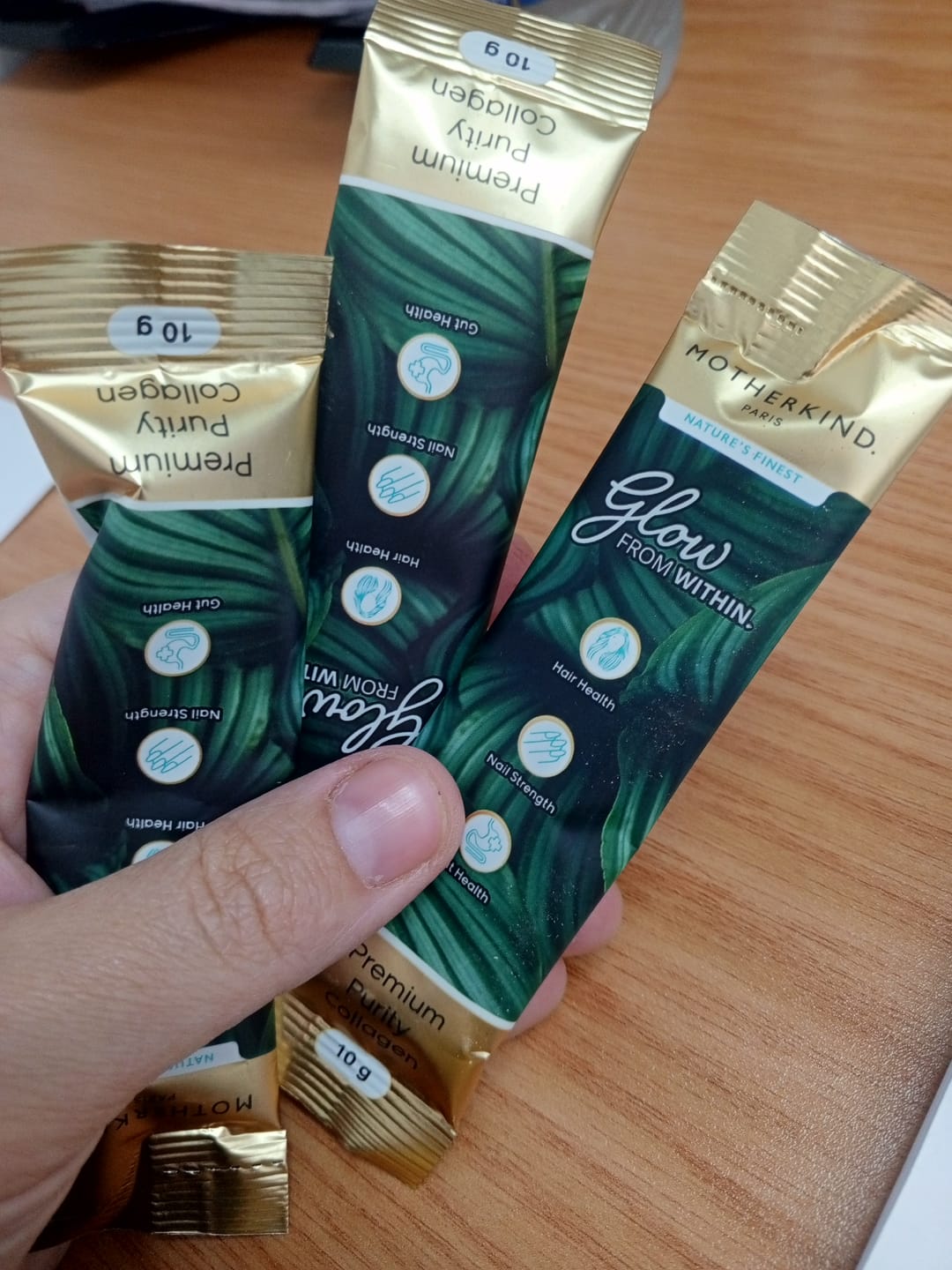Customer photo review of BodyGOLD Collagen Peptides - 375g