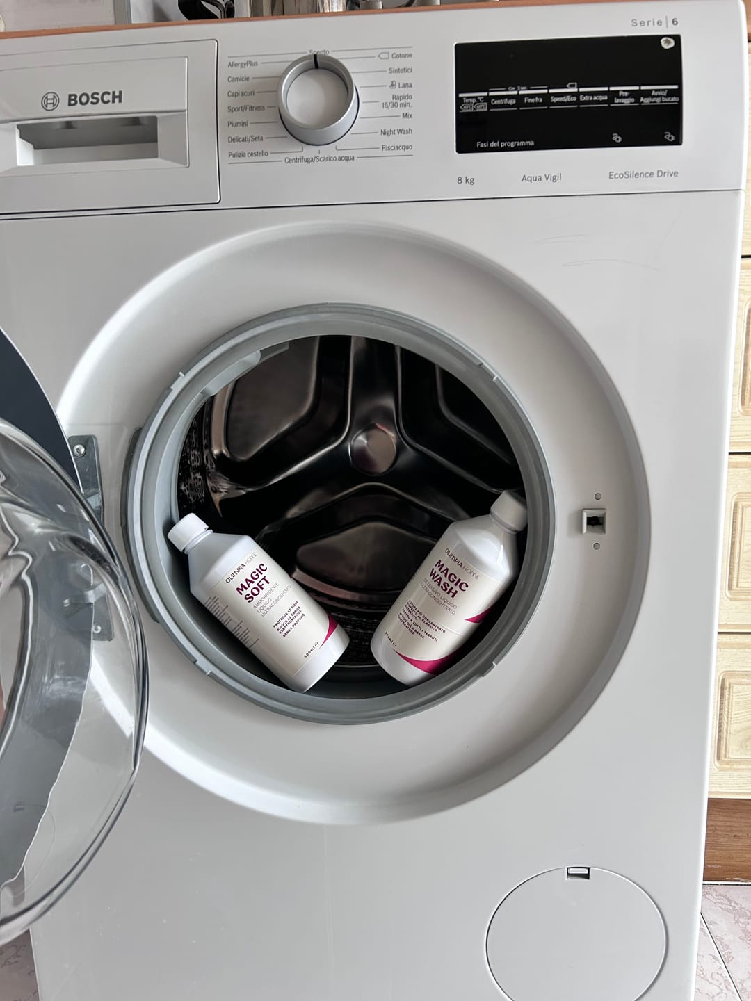 Customer photo review of Magic Soft - La Morbidezza Perfetta per il tuo Bucato