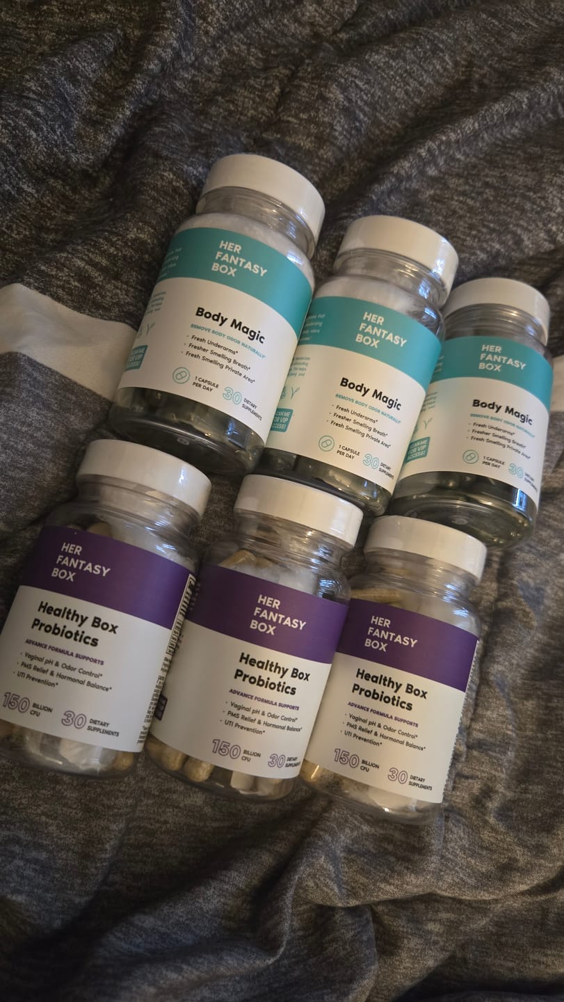 Customer photo review of Body Magic Chlorophyll Pill for Feminine Odor - 3 pk