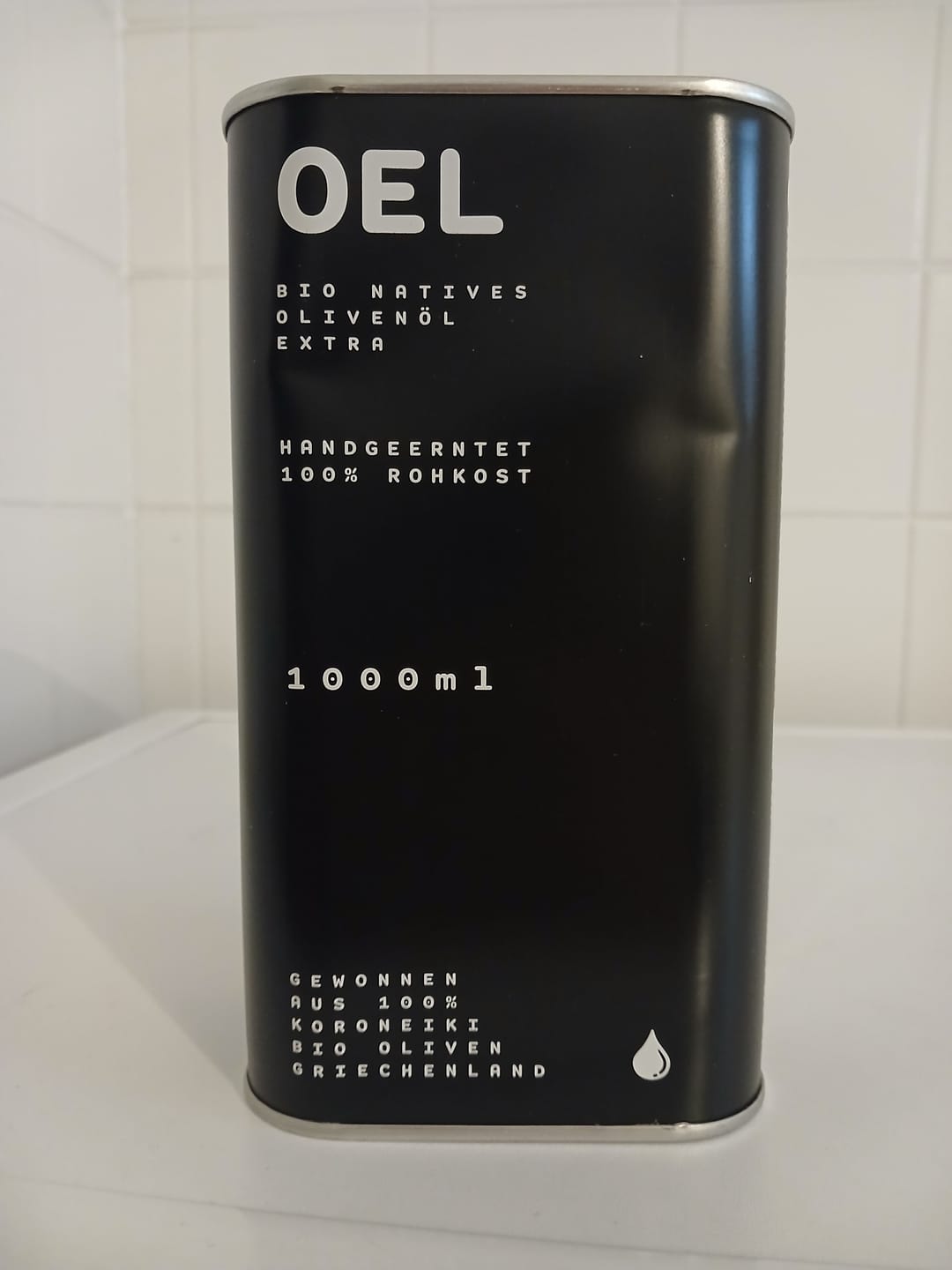Customer photo review of Neue Ernte ´25 - Bio Natives Olivenöl Extra aus Griechenland Naturtrüb 1 l