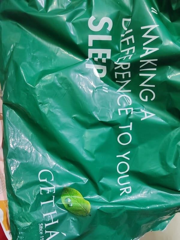 Customer photo review of Getha 100% Natural Latex Baby Pillow