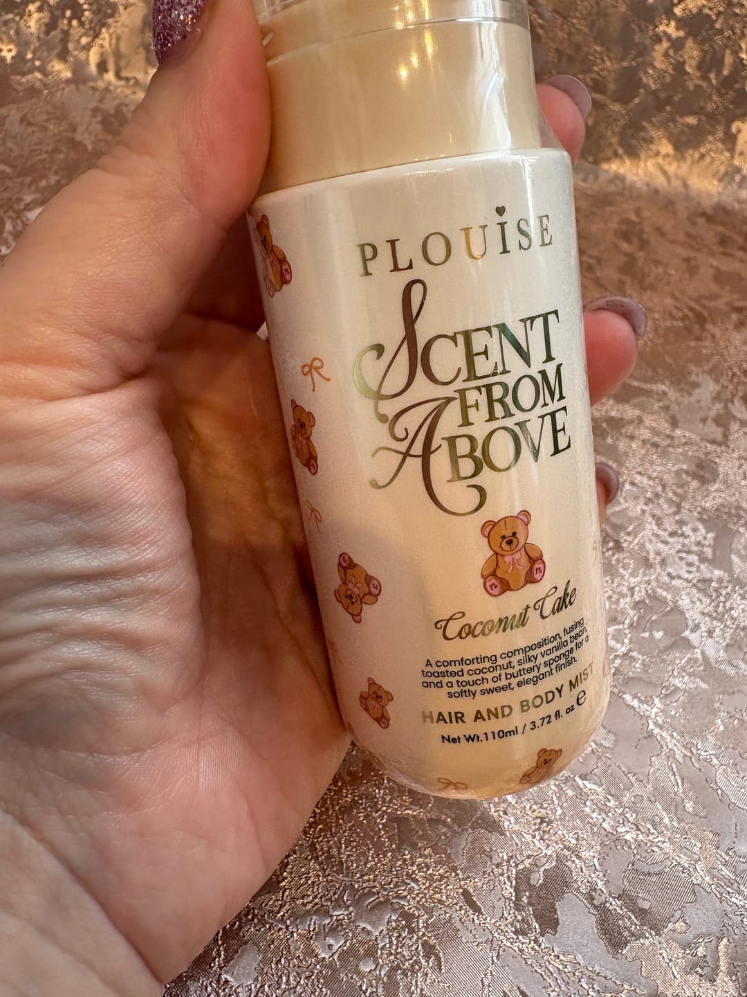 Customer photo review of P.Louise Scent From Above Hair and Body Mist