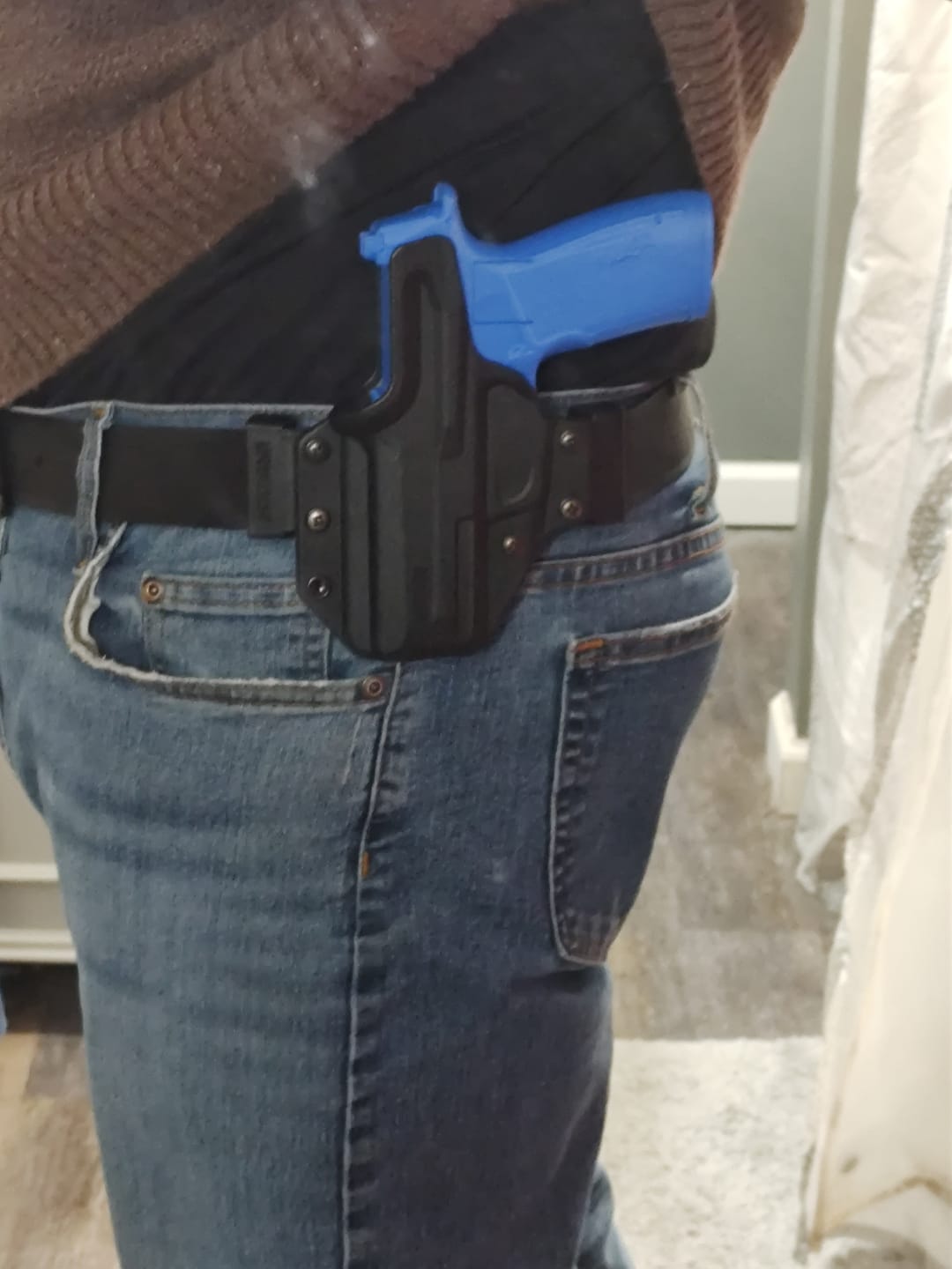 Customer photo review of Grip Keeper Laser Trainer – Trigger-Activated Laser Training Pistol