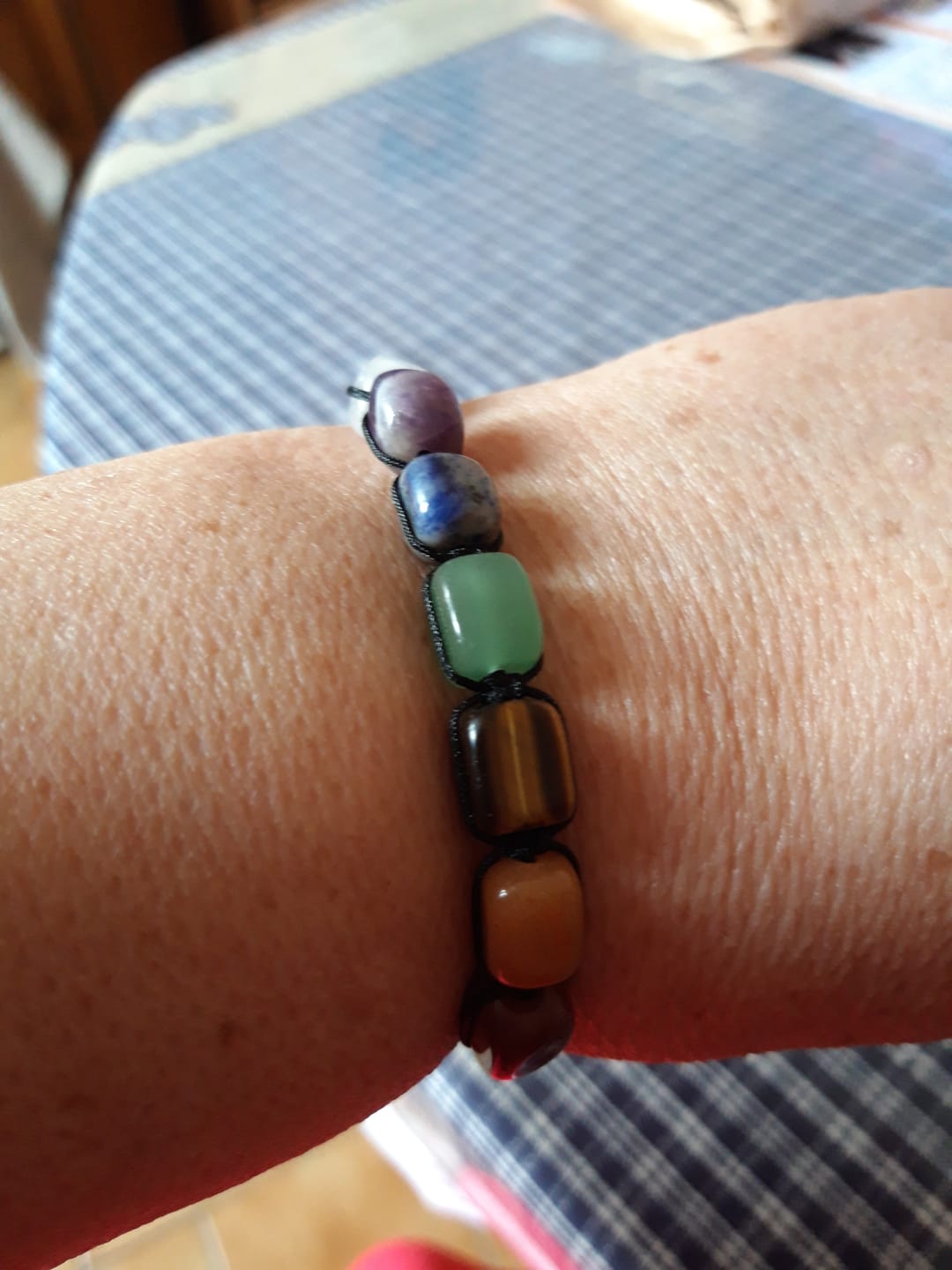 Customer photo review of Bracelet Guérison - 7 Chakras